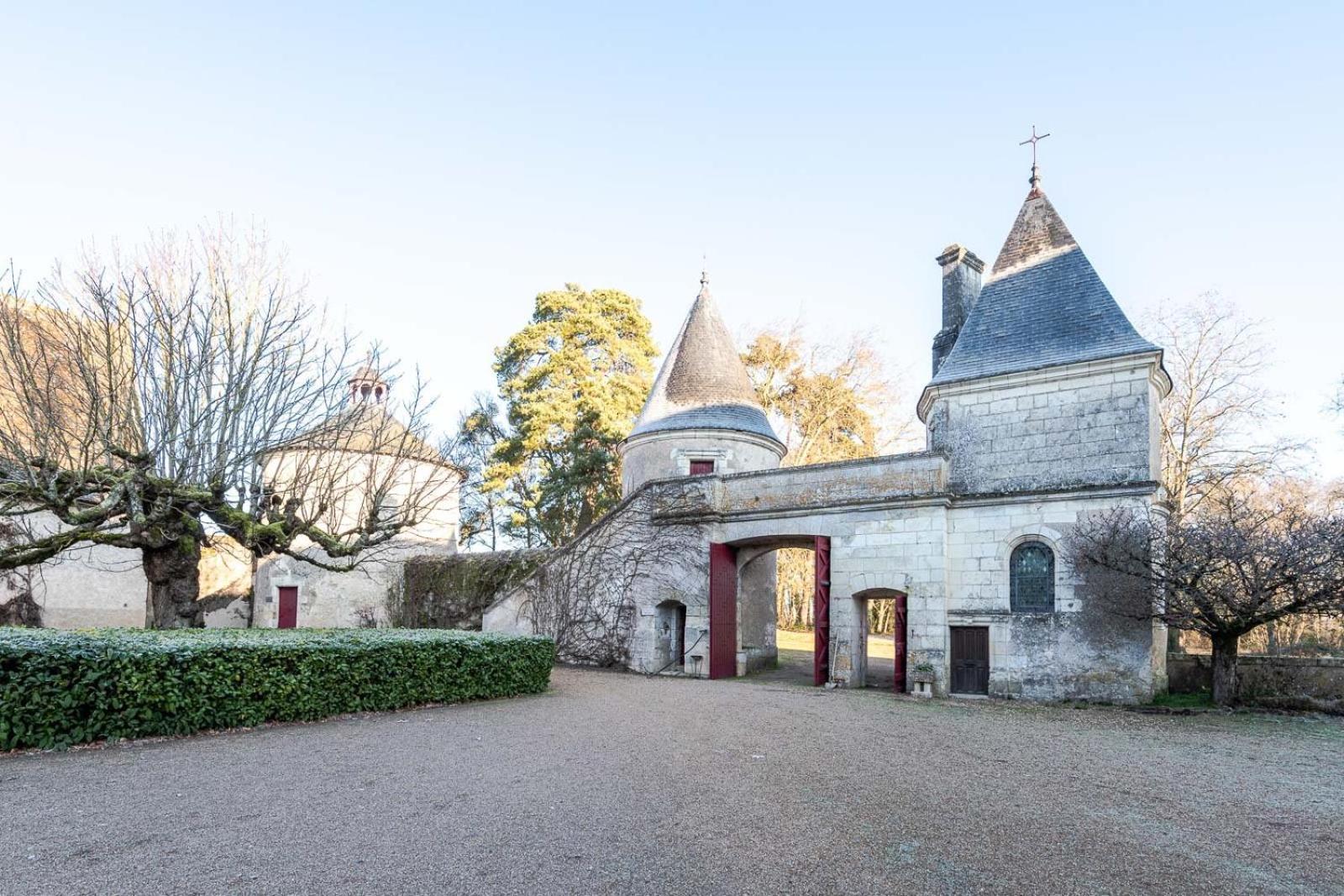 16Th Century Hunting Lodge - Chateau De Nitray Athée-sur-Cher Buitenkant foto